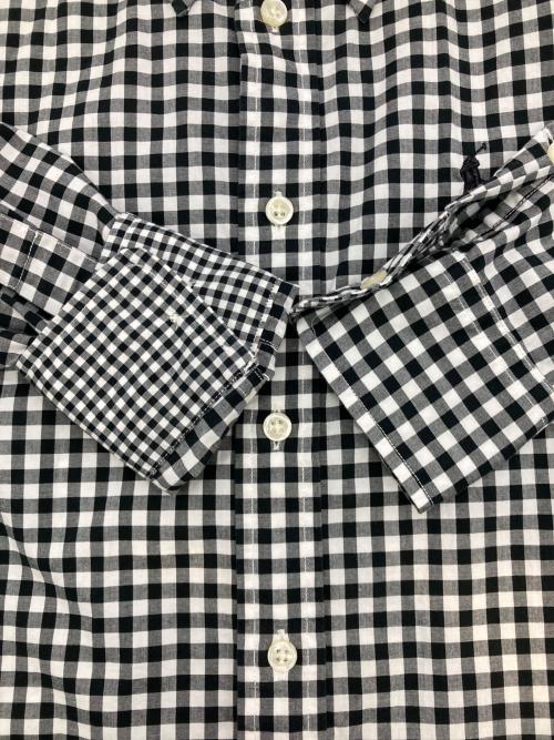 RALPH LAUREN（ラルフローレン）RALPH LAUREN (ラルフローレン) ボタンダウンシャツ ブラック×ホワイトの古着・服飾アイテム