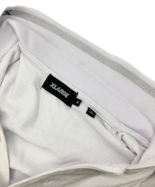 X-LARGE（エクストララージ）X-LARGE (エクストララージ) ポロシャツ ホワイト サイズ:Mの古着・服飾アイテム