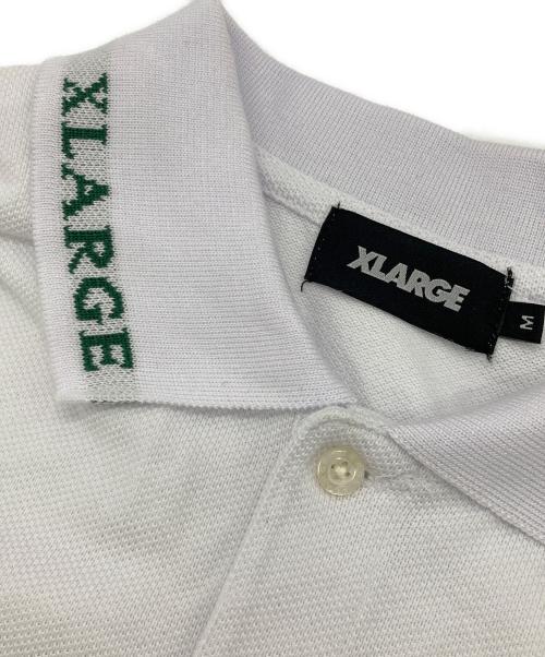 X-LARGE（エクストララージ）X-LARGE (エクストララージ) ポロシャツ ホワイト サイズ:Mの古着・服飾アイテム