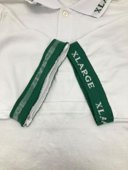 X-LARGE（エクストララージ）X-LARGE (エクストララージ) ポロシャツ ホワイト サイズ:Mの古着・服飾アイテム