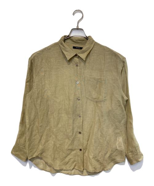 JOURNAL STANDARD（ジャーナルスタンダード）JOURNAL STANDARD (ジャーナルスタンダード) シアーリネンカールマイヤーシャツ ベージュ サイズ:Freeの古着・服飾アイテム