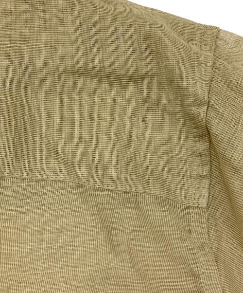 JOURNAL STANDARD（ジャーナルスタンダード）JOURNAL STANDARD (ジャーナルスタンダード) シアーリネンカールマイヤーシャツ ベージュ サイズ:Freeの古着・服飾アイテム