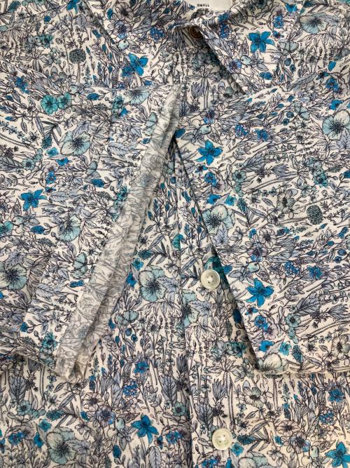 PAUL SMITH（ポールスミス）PAUL SMITH (ポールスミス) Garden Floral S/S Shirt ブルー サイズ:Sの古着・服飾アイテム