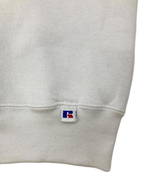 RUSSELL ATHLETIC（ラッセルアスレチック）RUSSELL ATHLETIC (ラッセルアスレチック) ［古着］前Vガゼット裏起毛スウェット ホワイト サイズ:XLの古着・服飾アイテム