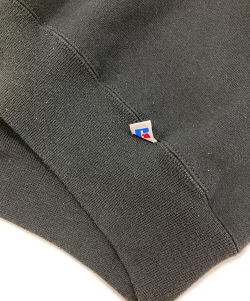 RUSSELL ATHLETIC（ラッセルアスレチック）RUSSELL ATHLETIC (ラッセルアスレチック) ［古着］前Vガゼット裏起毛スウェット ブラック サイズ:XLの古着・服飾アイテム