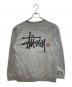 stussy (ステューシー) ロゴスウェット グレー サイズ:M：5000円