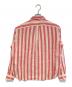 POLO RALPH LAUREN (ポロ・ラルフローレン) リネンプルオーバーシャツ ベージュ×レッド サイズ:S 未使用品：9000円