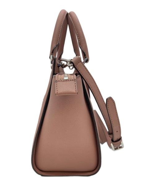 MICHAEL MICHAEL KORS（マイケル マイケルコース）MICHAEL MICHAEL KORS (マイケル マイケルコース) 2WAYショルダーバッグ ピンクの古着・服飾アイテム