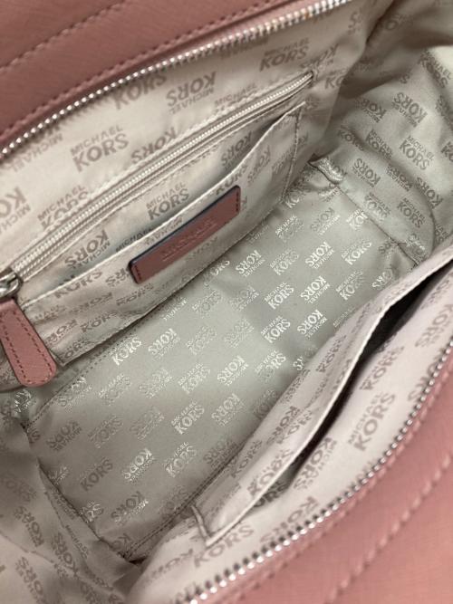 MICHAEL MICHAEL KORS（マイケル マイケルコース）MICHAEL MICHAEL KORS (マイケル マイケルコース) 2WAYショルダーバッグ ピンクの古着・服飾アイテム