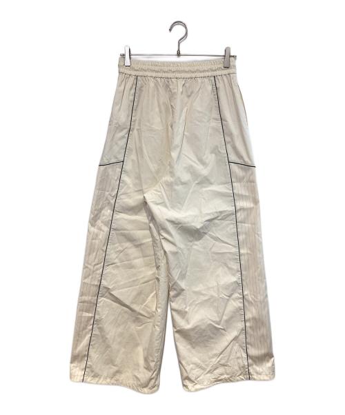 RAY BEAMS（レイ ビームス）RAY BEAMS (レイ ビームス) Wライントラックパンツ アイボリー サイズ:1 未使用品の古着・服飾アイテム
