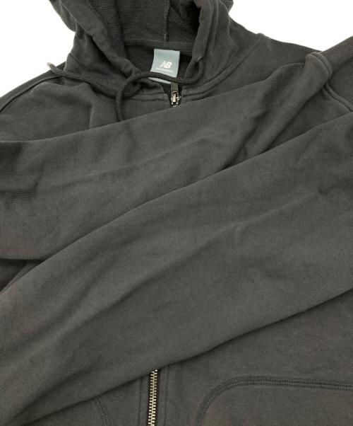 NEW BALANCE（ニューバランス）NEW BALANCE (ニューバランス) French Terry Full Zip Hoodie チャコールグレー サイズ:Sの古着・服飾アイテム