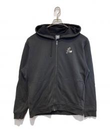 NEW BALANCE（ニューバランス）の古着「French Terry Full Zip Hoodie」｜チャコールグレー