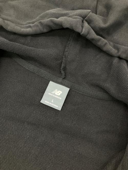 NEW BALANCE（ニューバランス）NEW BALANCE (ニューバランス) French Terry Full Zip Hoodie チャコールグレー サイズ:Lの古着・服飾アイテム