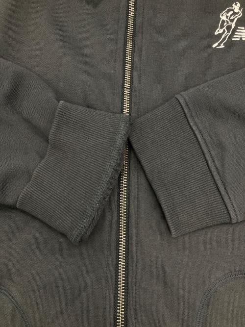 NEW BALANCE（ニューバランス）NEW BALANCE (ニューバランス) French Terry Full Zip Hoodie チャコールグレー サイズ:Lの古着・服飾アイテム