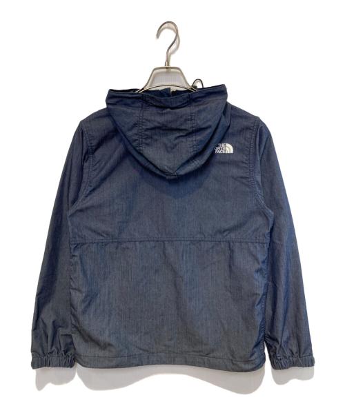 THE NORTH FACE（ザ ノース フェイス）THE NORTH FACE (ザ ノース フェイス) NYLON DENIM COMPACT JACKET インディゴ サイズ:Mの古着・服飾アイテム