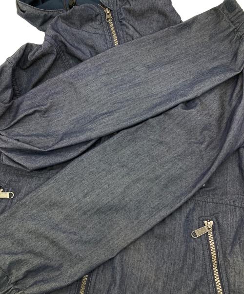 THE NORTH FACE（ザ ノース フェイス）THE NORTH FACE (ザ ノース フェイス) NYLON DENIM COMPACT JACKET インディゴ サイズ:Mの古着・服飾アイテム