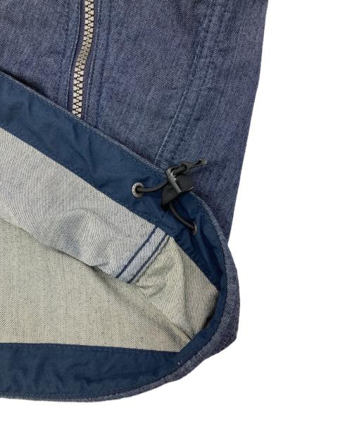 THE NORTH FACE（ザ ノース フェイス）THE NORTH FACE (ザ ノース フェイス) NYLON DENIM COMPACT JACKET インディゴ サイズ:Mの古着・服飾アイテム
