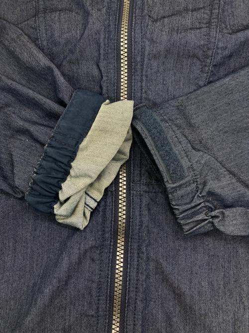 THE NORTH FACE（ザ ノース フェイス）THE NORTH FACE (ザ ノース フェイス) NYLON DENIM COMPACT JACKET インディゴ サイズ:Mの古着・服飾アイテム
