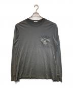 MONCLERモンクレール）の古着「Long sleeve T-shirt」｜グレー