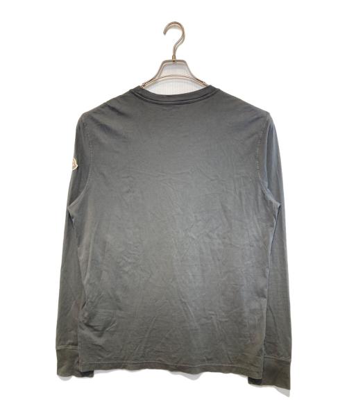 MONCLER（モンクレール）MONCLER (モンクレール) Long sleeve T-shirt グレー サイズ:XLの古着・服飾アイテム