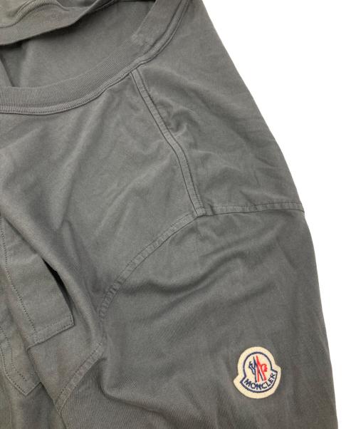 MONCLER（モンクレール）MONCLER (モンクレール) Long sleeve T-shirt グレー サイズ:XLの古着・服飾アイテム