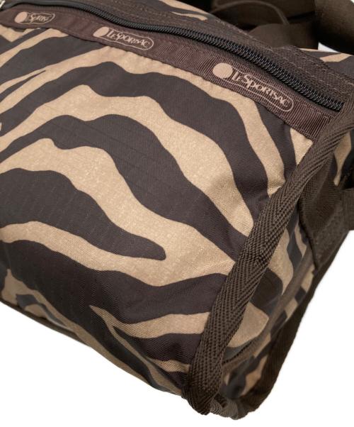 LeSportsac（レスポートサック）LeSportsac (レスポートサック) EMMA SATCHEL ショルダーバッグ ブラウンの古着・服飾アイテム