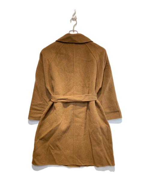 THE CLASSE DoCLASSE（ザクラス ドゥクラッセ）THE CLASSE DoCLASSE (ザクラス ドゥクラッセ) カシミヤ混コート ブラウン サイズ:15の古着・服飾アイテム