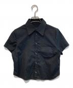 DSQUARED2ディースクエアード）の古着「SHORTSLEEVES MINI SHIRT」｜ブラック