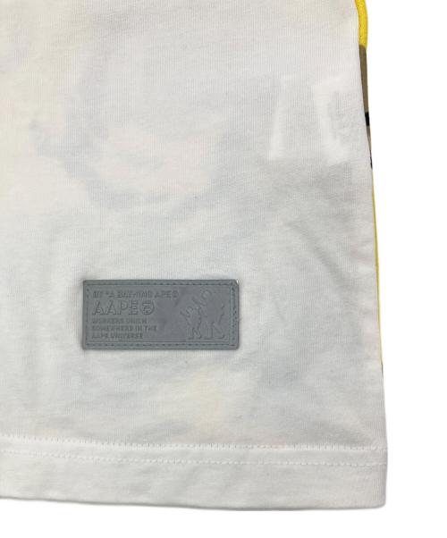 A BATHING APE（アベイシングエイプ）A BATHING APE (アベイシングエイプ) プリントタンクトップ ホワイト サイズ:Lの古着・服飾アイテム