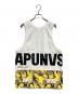 A BATHING APE (アベイシングエイプ) プリントタンクトップ ホワイト サイズ:L：6000円
