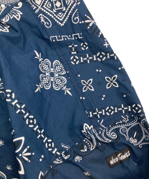 WILD THINGS（ワイルドシングス）WILD THINGS (ワイルドシングス) BANDANNA MIG HOODY ネイビー サイズ:XSの古着・服飾アイテム