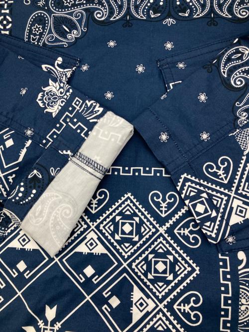 WILD THINGS（ワイルドシングス）WILD THINGS (ワイルドシングス) BANDANNA MIG HOODY ネイビー サイズ:XSの古着・服飾アイテム