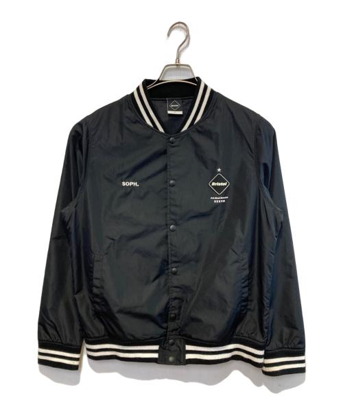 F.C.R.B.（エフシーレアルブリストル）F.C.R.B. (エフシーレアルブリストル) LIGHT WEIGHT STADIUM BLOUSON ブラック サイズ:Sの古着・服飾アイテム