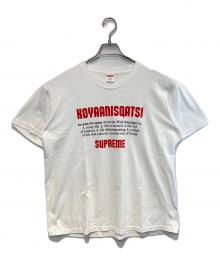 SUPREME（シュプリーム）の古着「Koyaanisqatsi Tee」｜ホワイト×レッド
