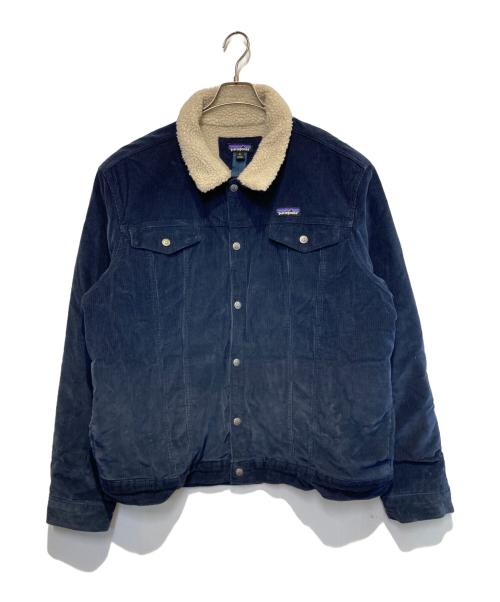 Patagonia（パタゴニア）Patagonia (パタゴニア) M's Pile Lined Trucker Jkt ネイビー サイズ:XLの古着・服飾アイテム