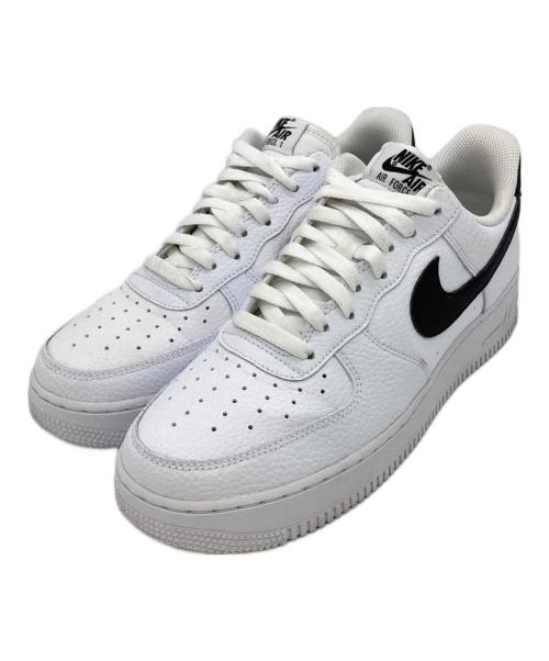 NIKE（ナイキ）NIKE (ナイキ) AIR FORCE 1 '07 ホワイト×ブラック サイズ:US9.5の古着・服飾アイテム
