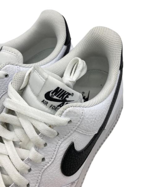NIKE（ナイキ）NIKE (ナイキ) AIR FORCE 1 '07 ホワイト×ブラック サイズ:US9.5の古着・服飾アイテム