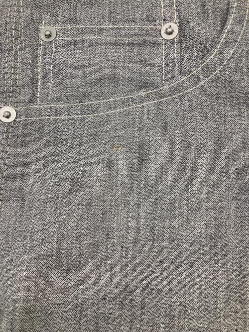 CORONA（コロナ）CORONA (コロナ) シンチバックコットンワークパンツ グレー サイズ:Mの古着・服飾アイテム