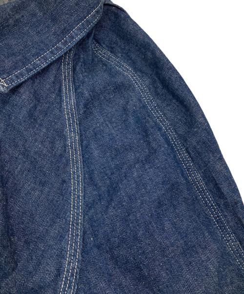 POST O'ALLS（ポストオーバーオールズ）POST O'ALLS (ポストオーバーオールズ) カバーオール インディゴ サイズ:Mの古着・服飾アイテム
