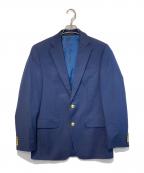 LAUREN RALPH LAURENローレンラルフローレン）の古着「金ボタンテーラードジャケット」｜ネイビー