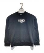 FENDI KIDフェンディ・キッズ）の古着「ロゴスウェット」｜ブラック