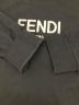 中古・古着 FENDI KID (フェンディ・キッズ) ロゴスウェット ブラック サイズ:12+（キッズ）：8000円