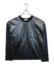 BALENCIAGA（バレンシアガ）の古着「ロングスリーブカットソー」｜ブラック
