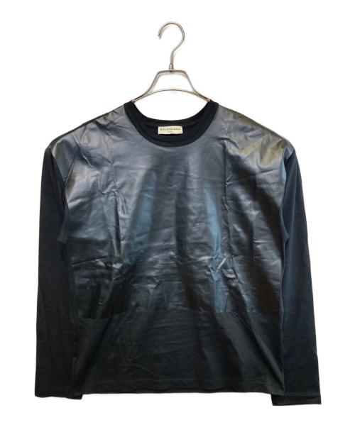 BALENCIAGA（バレンシアガ）BALENCIAGA (バレンシアガ) ロングスリーブカットソー ブラック サイズ:XSの古着・服飾アイテム