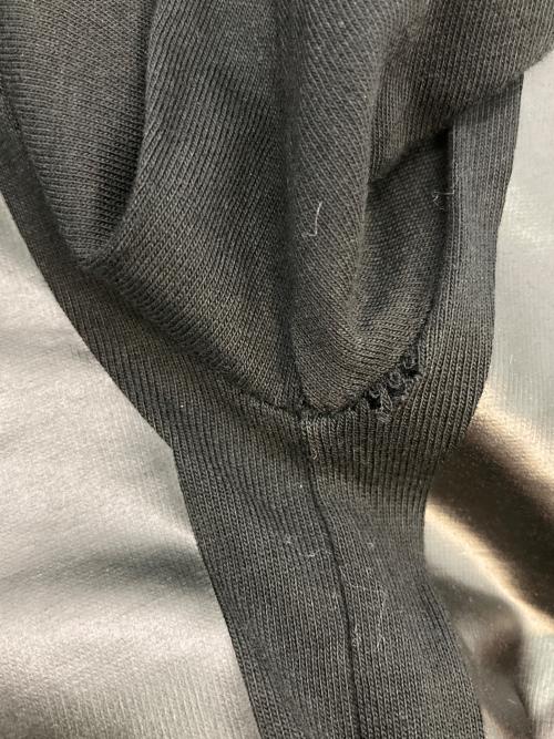 BALENCIAGA（バレンシアガ）BALENCIAGA (バレンシアガ) ロングスリーブカットソー ブラック サイズ:XSの古着・服飾アイテム