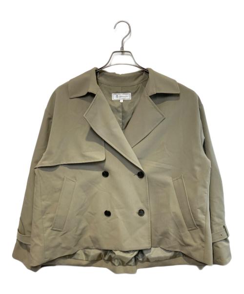 ROPE PICNIC（ロペピクニック）ROPE PICNIC (ロペピクニック) ショート丈トレンチコート ベージュ サイズ:Freeの古着・服飾アイテム