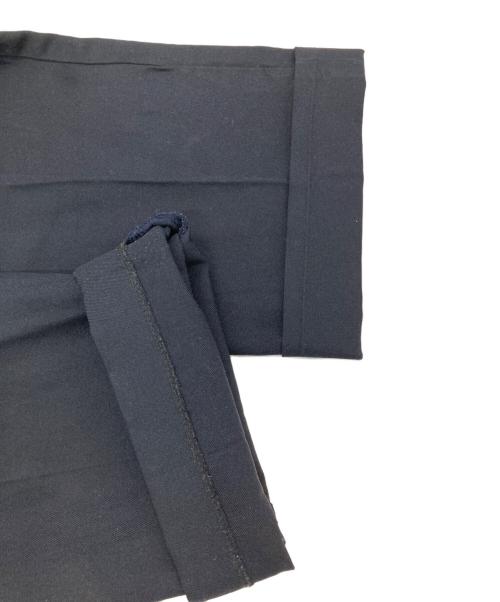 COMME des GARCONS HOMME PLUS（コムデギャルソンオムプリュス）COMME des GARCONS HOMME PLUS (コムデギャルソンオムプリュス) ポリ縮絨スラックス ネイビー サイズ:XSの古着・服飾アイテム