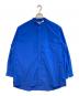 PAPERSKY（ペーパースカイ）の古着「RELAX CAVE TYPEWRITER LONG BIG SHIRT」｜ブルー