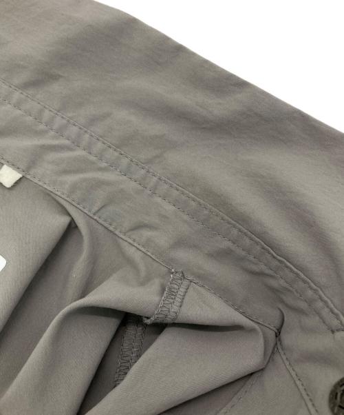 and wander（アンドワンダー）and wander (アンドワンダー) fleece base shirt グレーの古着・服飾アイテム