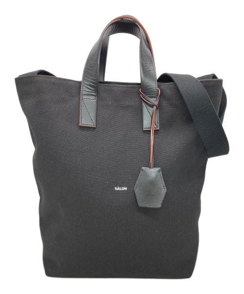 hALON（アーロン）hALON (アーロン) EVERYDAY TOTE ブラックの古着・服飾アイテム